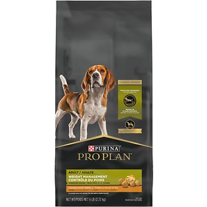Purina Pro Plan Adult Weight Management Shredded Blend Chicken & Rice Formula Dry Dog Food