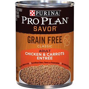 Purina Pro Plan Savor Adult Grain-Free Classic Chicken & Carrots Entree Canned Dog Food