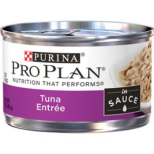 Image of Purina Pro Plan Savor Adult Tuna Entree in Sauce Canned Cat Food