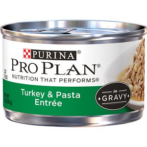 Image of Purina Pro Plan Savor Adult Turkey & Pasta Entree in Gravy Canned Cat Food