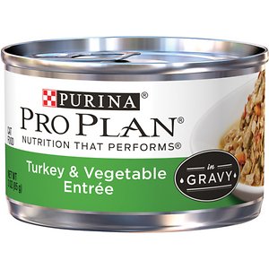 Purina Pro Plan Savor Adult Turkey & Vegetable Entree in Gravy Canned Cat Food