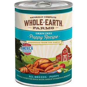 Whole Earth Farms Grain-Free Puppy Recipe Canned Dog Food