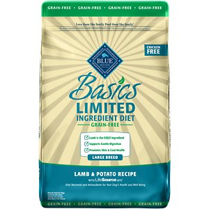 Blue Buffalo Basics Limited Ingredient Grain-Free Formula Lamb & Potato Recipe Large Breed Adult Dry Dog Food