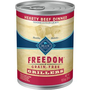 Blue Buffalo Freedom Grillers Hearty Beef Dinner Grain-Free Canned Dog Food