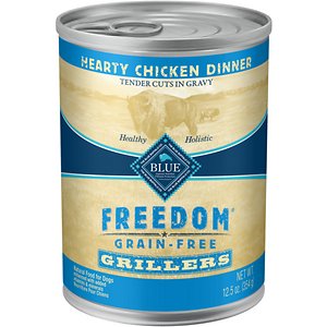Blue Buffalo Freedom Grillers Hearty Chicken Dinner Grain-Free Canned Dog Food