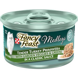 Fancy Feast Medleys Tender Turkey Primavera Canned Cat Food
