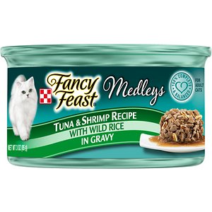 Fancy Feast Medleys Tastemakers Tuna & Shrimp Recipe Canned Cat Food