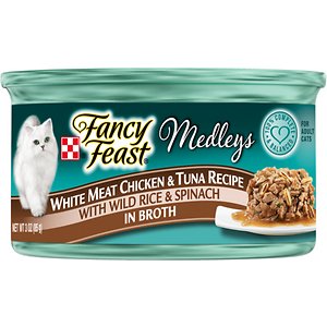 Fancy Feast Medleys Tastemakers White Meat Chicken & Tuna Recipe Canned Cat Food