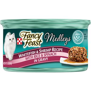 Fancy Feast Medleys Tastemakers Whitefish & Shrimp Recipe Canned Cat Food