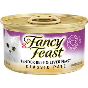 Fancy Feast Classic Tender Beef & Liver Feast Canned Cat Food
