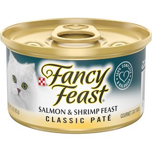 Fancy Feast Classic Salmon & Shrimp Feast Canned Cat Food