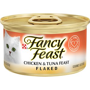 Fancy Feast Flaked Chicken & Tuna Feast Canned Cat Food