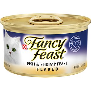 Fancy Feast Flaked Fish & Shrimp Feast Canned Cat Food