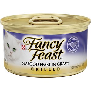 Fancy Feast Grilled Seafood Feast in Gravy Canned Cat Food