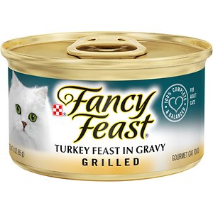 Fancy Feast Grilled Turkey Feast in Gravy Canned Cat Food