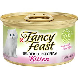 Fancy Feast Kitten Tender Turkey Feast Canned Cat Food