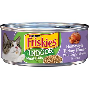 Friskies Indoor Homestyle Turkey Dinner Canned Cat Food
