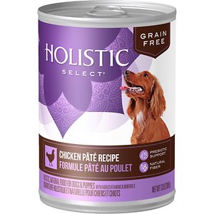Holistic Select Chicken Pate Recipe Grain-Free Canned Dog Food