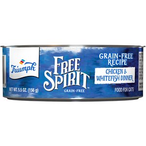 Triumph Grain-Free Chicken & Whitefish Dinner Canned Cat Food