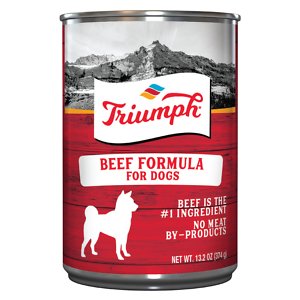 Triumph Beef Formula Canned Dog Food
