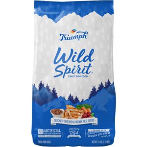 Triumph Wild Spirit Deboned Chicken & Brown Rice Recipe Dry Dog Food