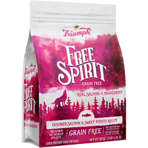 Triumph Free Spirit Grain-Free Deboned Salmon & Sweet Potato Recipe Dry Dog Food