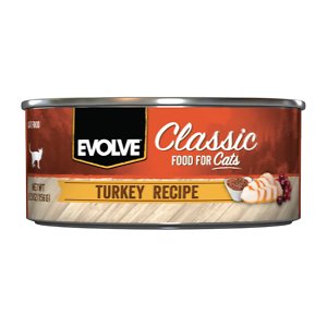 Evolve wet best sale cat food