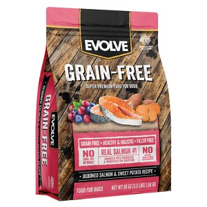 Evolve Deboned Grain-Free Salmon & Sweet Potato Recipe Dry Dog Food