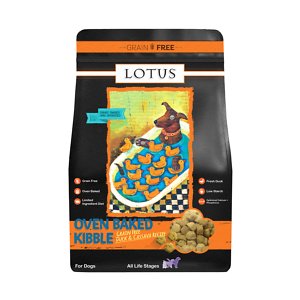 Lotus Wholesome Grain-Free Duck & Sweet Potato Recipe Dry Dog Food