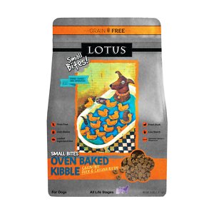 Lotus Oven-Baked Small Bites Grain-Free Duck Recipe Dry Dog Food
