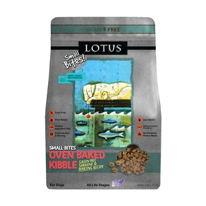 Lotus Oven-Baked Small Bites Grain-Free Sardine & Herring Recipe Dry Dog Food