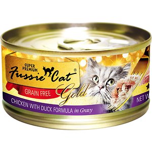 Fussie Cat Super Premium Chicken with Duck Formula in Gravy Grain-Free Canned Cat Food