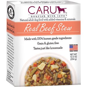 Caru Real Beef Stew Grain-Free Wet Dog Food