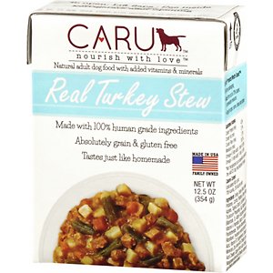 Caru Real Turkey Stew Grain-Free Wet Dog Food