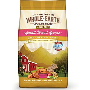 Whole Earth Farms Small Breed Grain-Free Chicken and Turkey Recipe Dry Dog Food