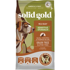 Solid Gold Wild Heart Sensitive Stomach Grain-Free Quail