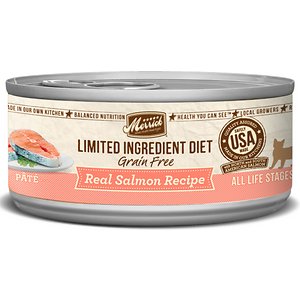 Merrick Limited Ingredient Diet Grain-Free Real Salmon Pate Recipe Canned Cat Food