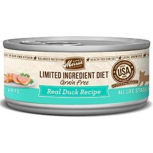 Merrick Limited Ingredient Diet Grain-Free Real Duck Pate Recipe Canned Cat Food