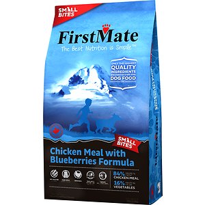 FirstMate Small Bites Limited Ingredient Diet Grain-Free Chicken Meal with Blueberries Formula Dry Dog Food