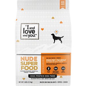 I and Love and You Nude Super Food Grain-Free Poultry Palooza Dry Dog Food