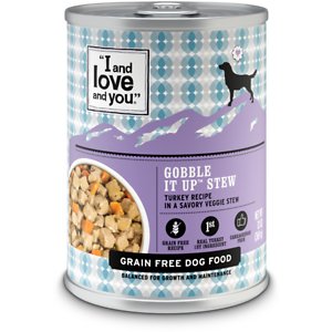 Image of I and Love and You Gobble It Up Stew Grain-Free Canned Dog Food