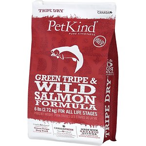 PetKind Tripe Dry Grain-Free Green Tripe & Wild Salmon Dry Dog Food