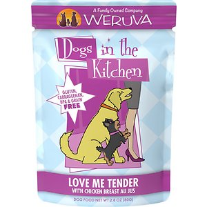 Image of Weruva Dogs in the Kitchen Love Me Tender with Chicken Breast Au Jus Grain-Free Dog Food Pouches