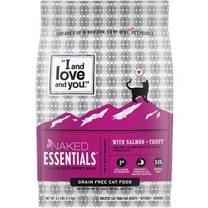 I and Love and You Naked Essentials Salmon & Trout Recipe Grain-Free Dry Cat Food