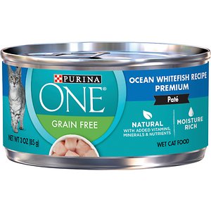 Purina ONE Ocean Whitefish Recipe Pate Grain-free Canned Cat Food