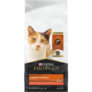 Purina Pro Plan Adult Shredded Blend Salmon & Rice Formula Dry Cat Food