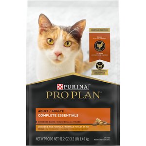 Purina Pro Plan Adult Shredded Blend Chicken & Rice Formula Dry Cat Food