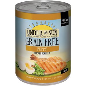 Under the Sun Grain-Free Puppy Chicken Formula Canned Dog Food