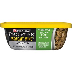 Purina Pro Plan Bright Mind Adult 7+ Turkey & Brown Rice Entree Wet Dog Food