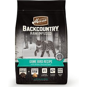Merrick Backcountry Raw Infused Game Bird Recipe with Chicken